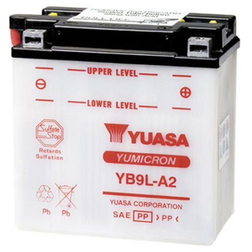 Yuasa Yb9L-A2 Batt/Mcycle 155077