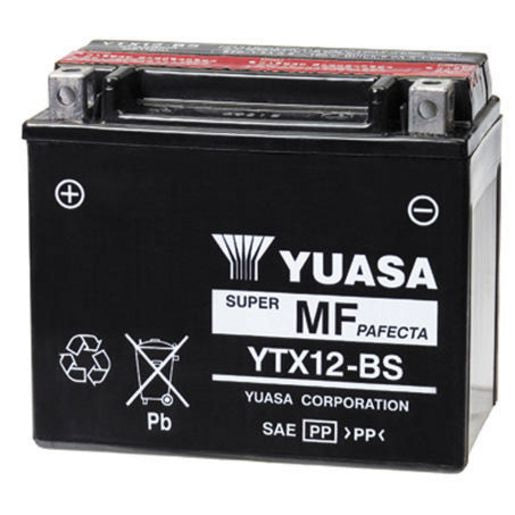 Yuasa Ytx12-Bs Batt/Mcycle YTX12-BS