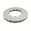 DBA T3 5000 Drilled Dimpled Replacement Brake Rotor