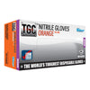 The Glove Company TGC Orange Hi-Vis Nitrile Gloves M 100