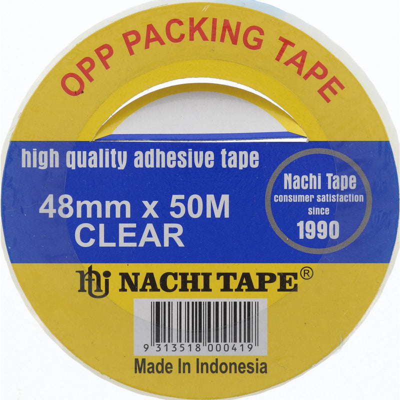 Nachi Clear Packaging Tape Clear 48mm X 50M 1014