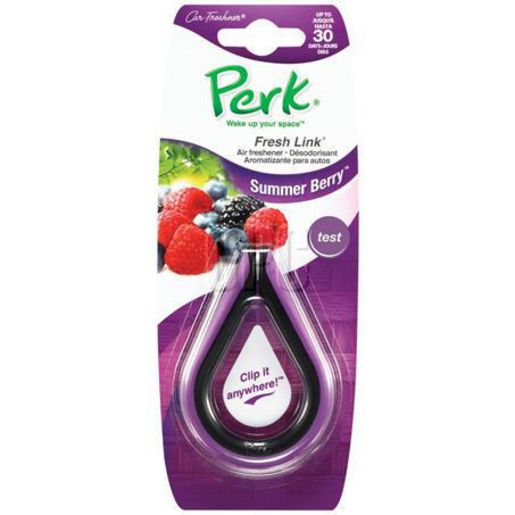 Perk Fresh Link Air Freshener Clip On Summer Bery