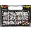GJ Works Wing Nuts Grab Kit 102pc 9-Size Metric &