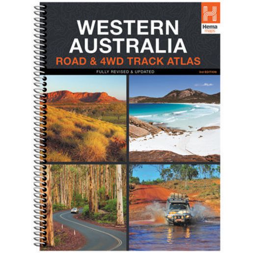 Hema Maps Wa Road & 4WD Track Atlas 3rd Edition