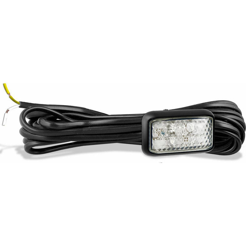 LED Autolamps Front Marker with 2m Cable White 58x35x19mm