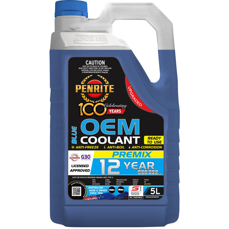 Penrite 7 Year 450,000km Blue Coolant Premix 5L