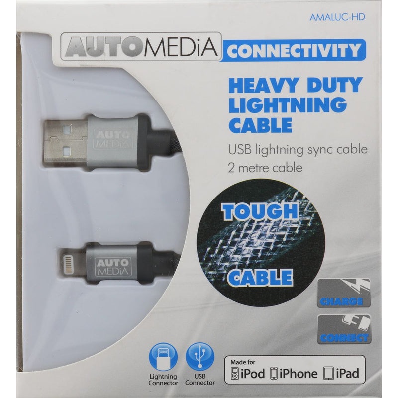 Automedia Heavy Duty iPhone 5 Charge/Data Cable Lightning