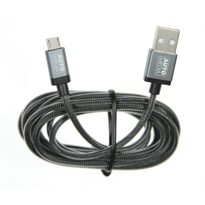Automedia Heavy Duty Micro USB Charge/Data Cable 2m Ammuc