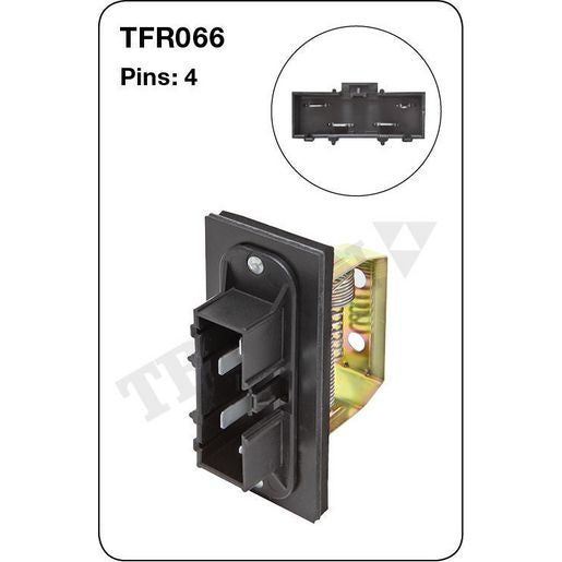 Tridon AC Blower Motor Resistor TFR066