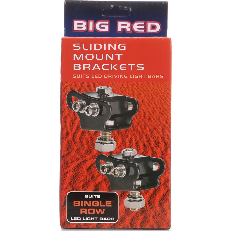 Big Red Driving Light Bracket Single Row BR9081
