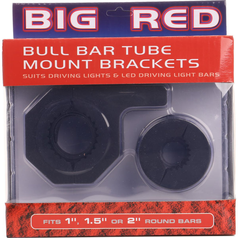 Big Red Light Bar Mount 25-50mm 2pc BR9082