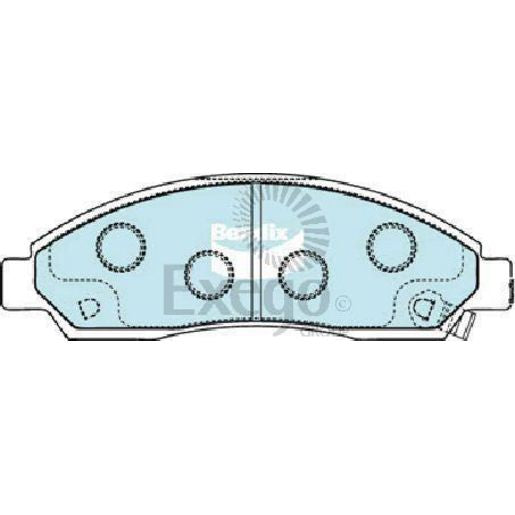 Bendix Ultimate Brake Pad Set Front DB1468 ULT