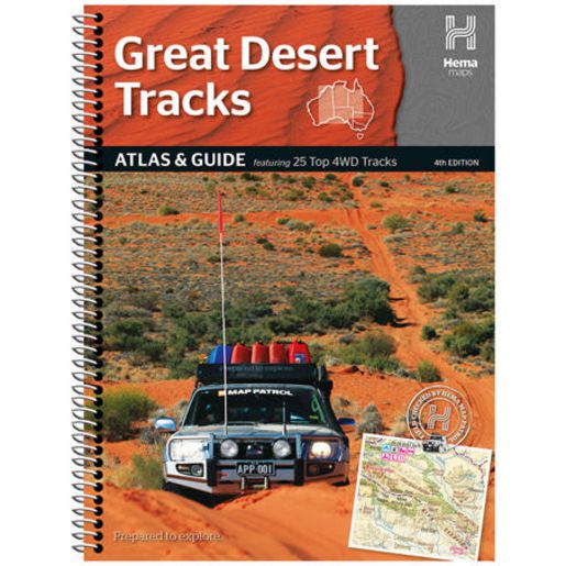 Hema Great Desert Atlas & Guide 4th Edition