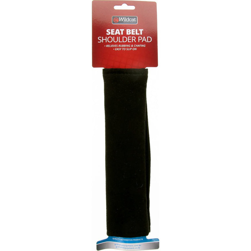 Wildcat Seat Belt Suede Shoulder Pad Black 49 12325