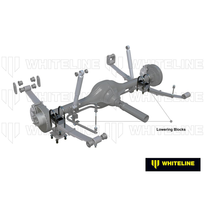 Whiteline KLB107-25 Lowering Blocks 2.5