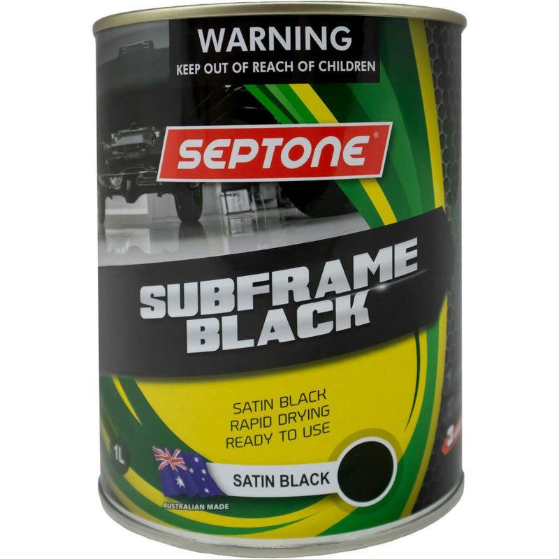 Septone Subframe Black Paint 1L AFSB1