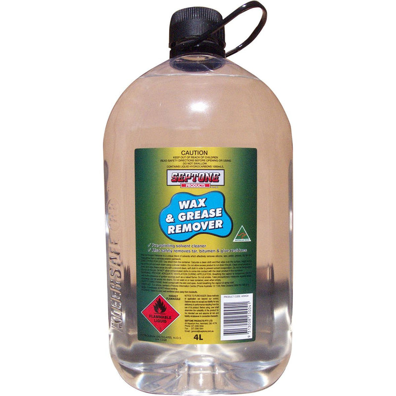 Septone Wax & Grease Remover 4L ASWG4
