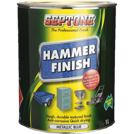 Septone Hammer Finish Blue 1L AFHFB1
