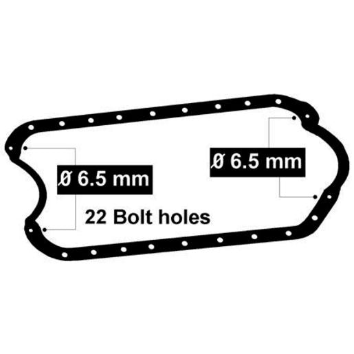 Permaseal Oil Pan Gasket Set JJ343