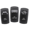 Narva Switch Faces - Roof/Light Bar/Aux Lights (3Pk)