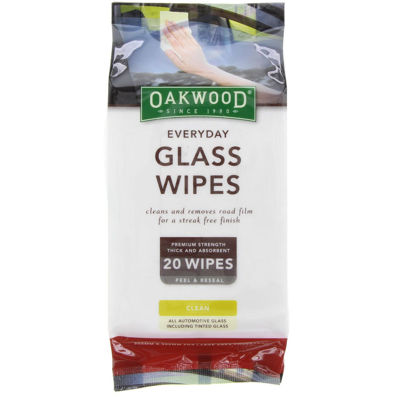 Oakwood Extra Thick Glass Wipes Extra Large OP150