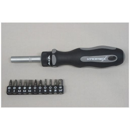 Kromex Ratchet Screwdriver Set 12pc KTK410