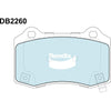 Bendix 4x4 Brake Pad Set Rear DB2260 -4WD