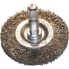 Josco 50mm Spindle-Mounted Crimped Wheel Brush BCW50