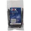 OEX Nylon Cable Ties 2.4mm x 100mm Black 100 Pack ACX1315
