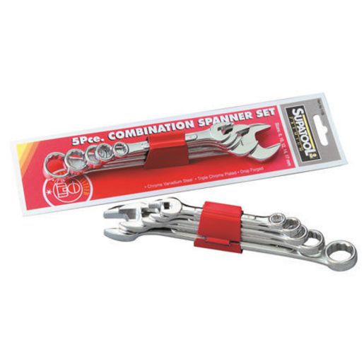 Supatool Combination Spanner Set 5Pc Af 1136