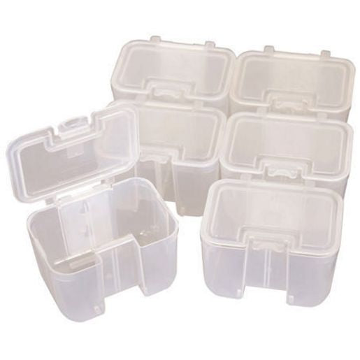 Kincrome Clear Stackable Tub 6Pk K7036