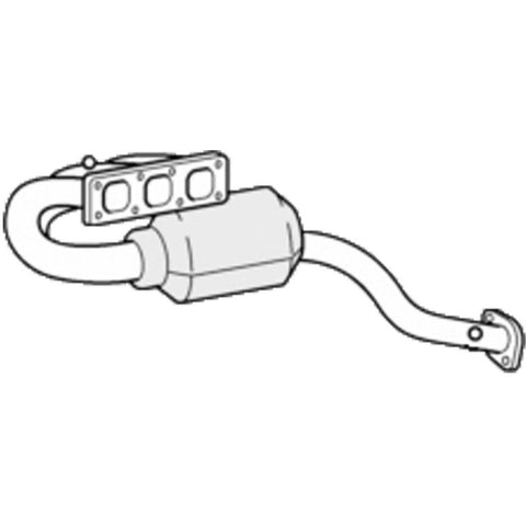 Redback Manifold Catalytic Converter MCV048