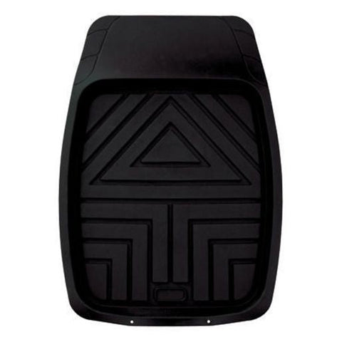 Mean Mother Deep Dish Rubber Floor Mat Front Black MM4800