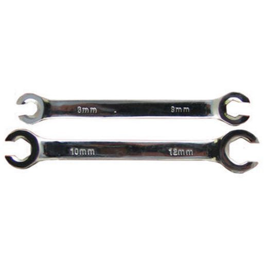 Pro-Kit Flare Nut Spanner Set 2Pc Metric RG7434