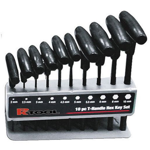 Pro-Kit T Handle Hex Key Set 10Pc RG7009