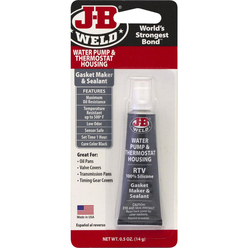 J-B Weld Water Pump & Thermostat Housing RTV Sealant Grey