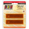 LED Autolamps Reflex Reflector Amber 9020A