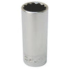 SP Tools Socket 1/4"Dr 12PT SAE Deep 7/16