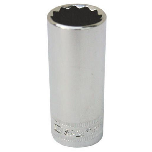 SP Tools Socket 1/4"Dr 12PT SAE Deep 7/16