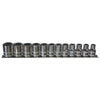 SP Tools Socket Rail 1/2"Dr 12PT 12Pc Metric