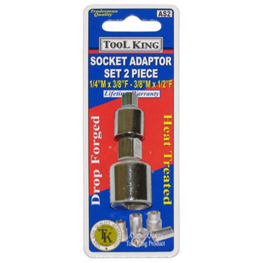 Mocare Australia Tool King 2Pc Socket Adaptor Set AS2