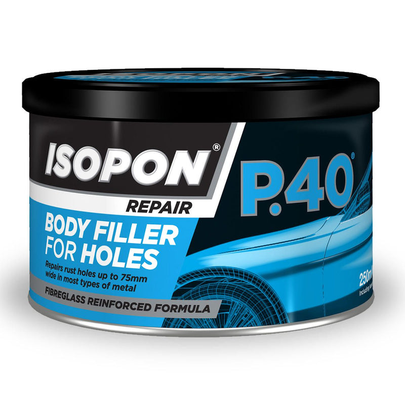 Isopon P.40 Fibreglass Filler 600ml Tin P40/1