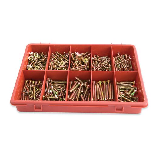 Jamec Pem Trade Flame Assortment Self Drill Screws 340