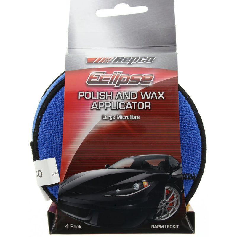 Eclipse Microfibre Applicator Large 4Pk RAPM150KIT