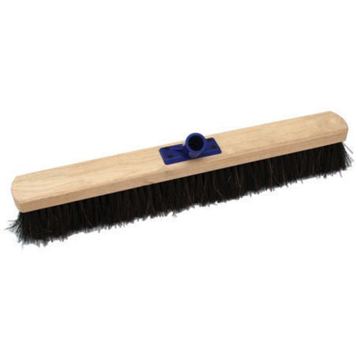 Dis Co Broom Hair Fibre 610mm 24In (Handle To Suit