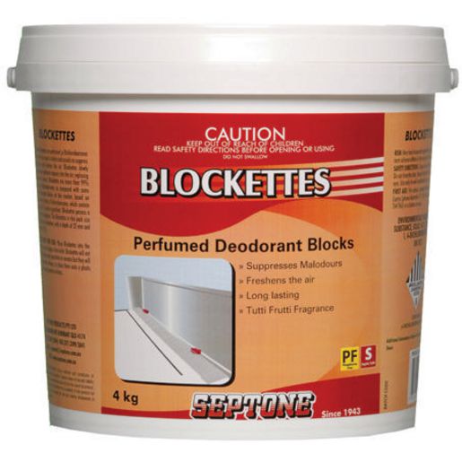 Septone Blockettes Deodourant Tablets 4Kg HDB4
