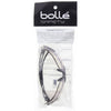 Bolle Aust Contour Safety Glasses Grey/Black Half Frame