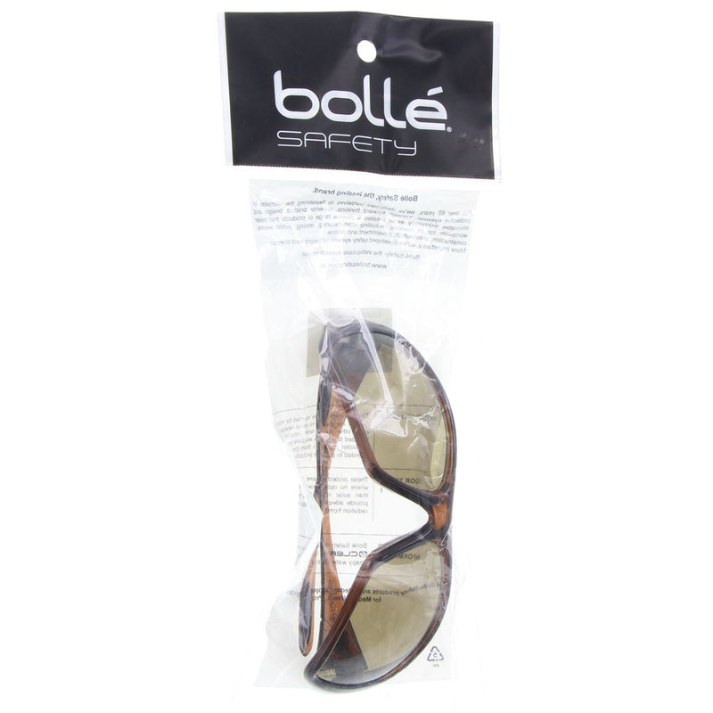 Bolle Aust VooDoo Safety Glasses Brown Lens 1652705