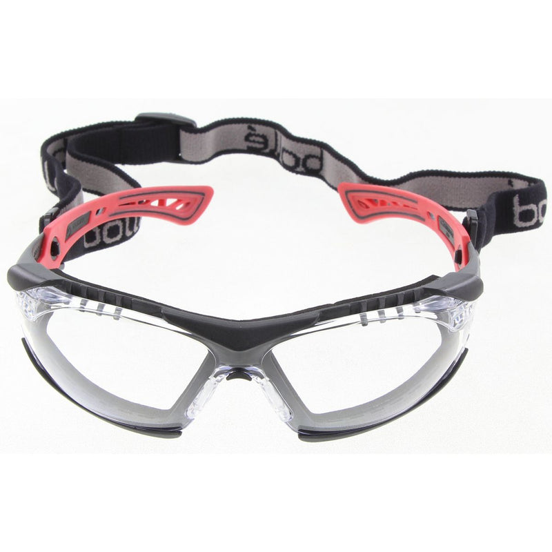 Bolle Aust Rush Plus Seal Safety Glasses Clear Lens