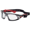 Bolle Aust Rush Plus Seal Safety Glasses Clear Lens
